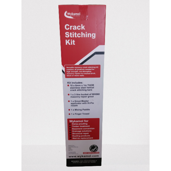Crack Stitching Repair Kit