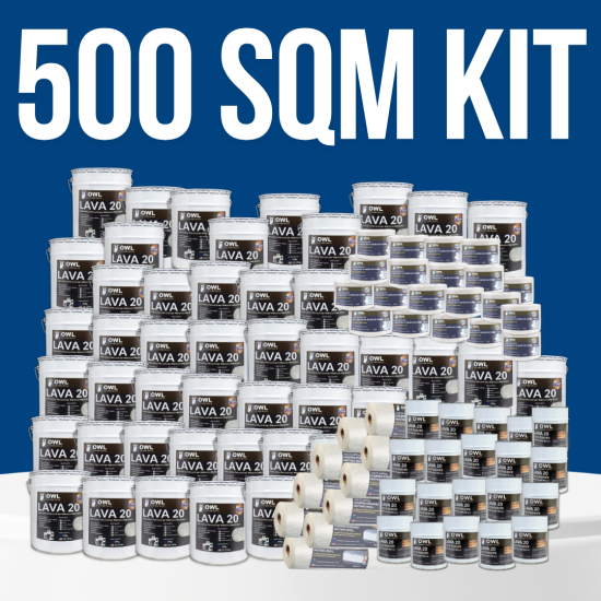 Lava 20 Waterproofing Kit (500 sqm)