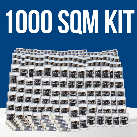 Lava 20 Waterproofing Kit (1000 sqm)