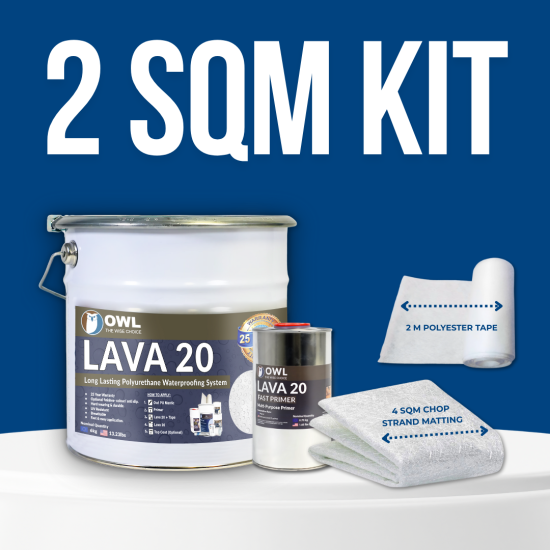 Lava 20 Waterproofing Kit (2 sqm) Lava 20 Waterproofing Kit (2 sqm)