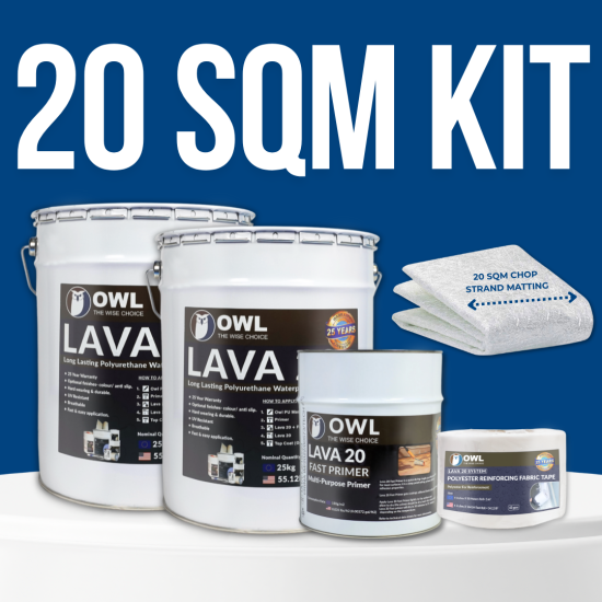 Lava 20 Waterproofing Kit (20 sqm)