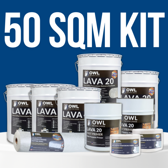 Lava 20 Waterproofing Kit (50 sqm)